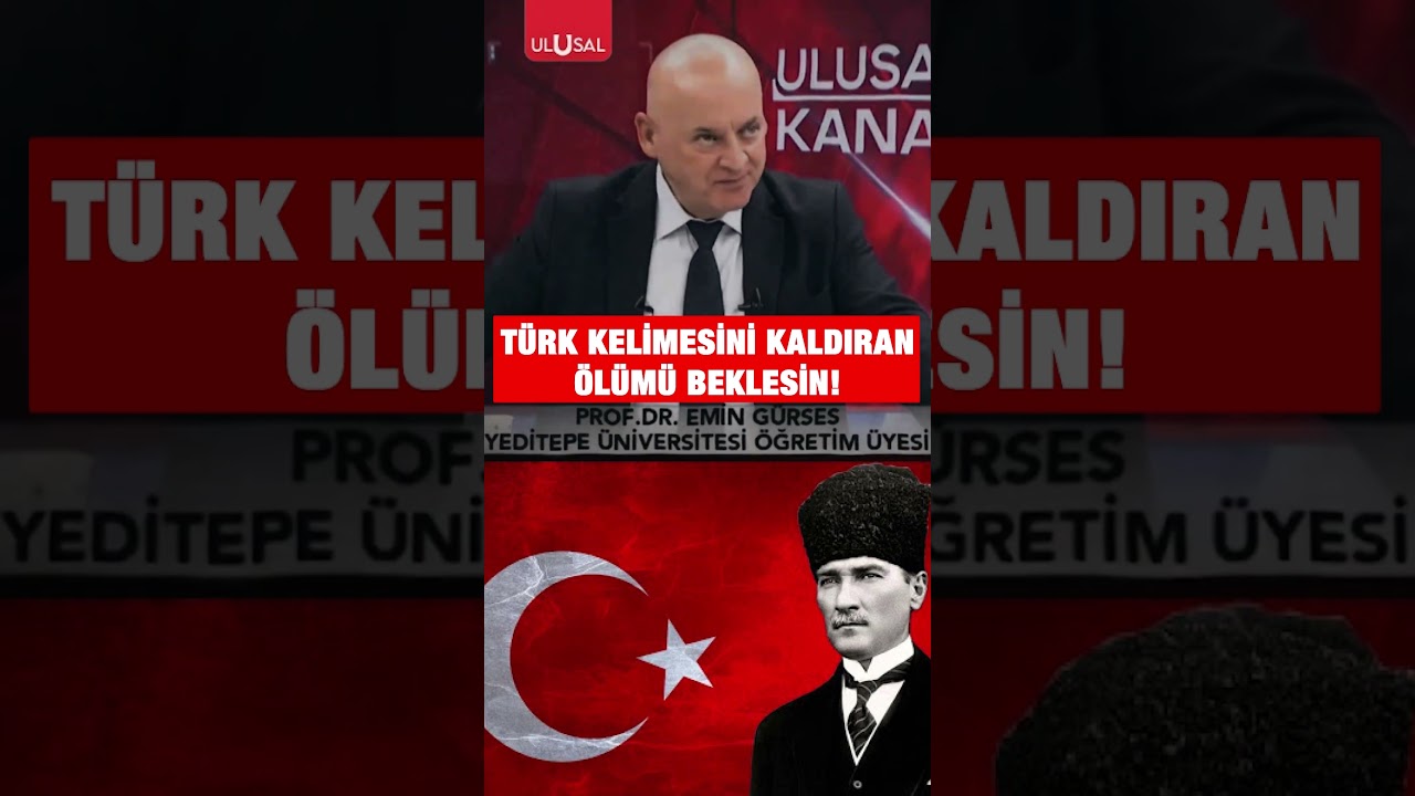 Prof. Dr. Emin G&uuml;rses: &ldquo;Anayasa'da kim T&uuml;rk kelimesini kaldırırsa &ouml;l&uuml;m&uuml; beklesin!