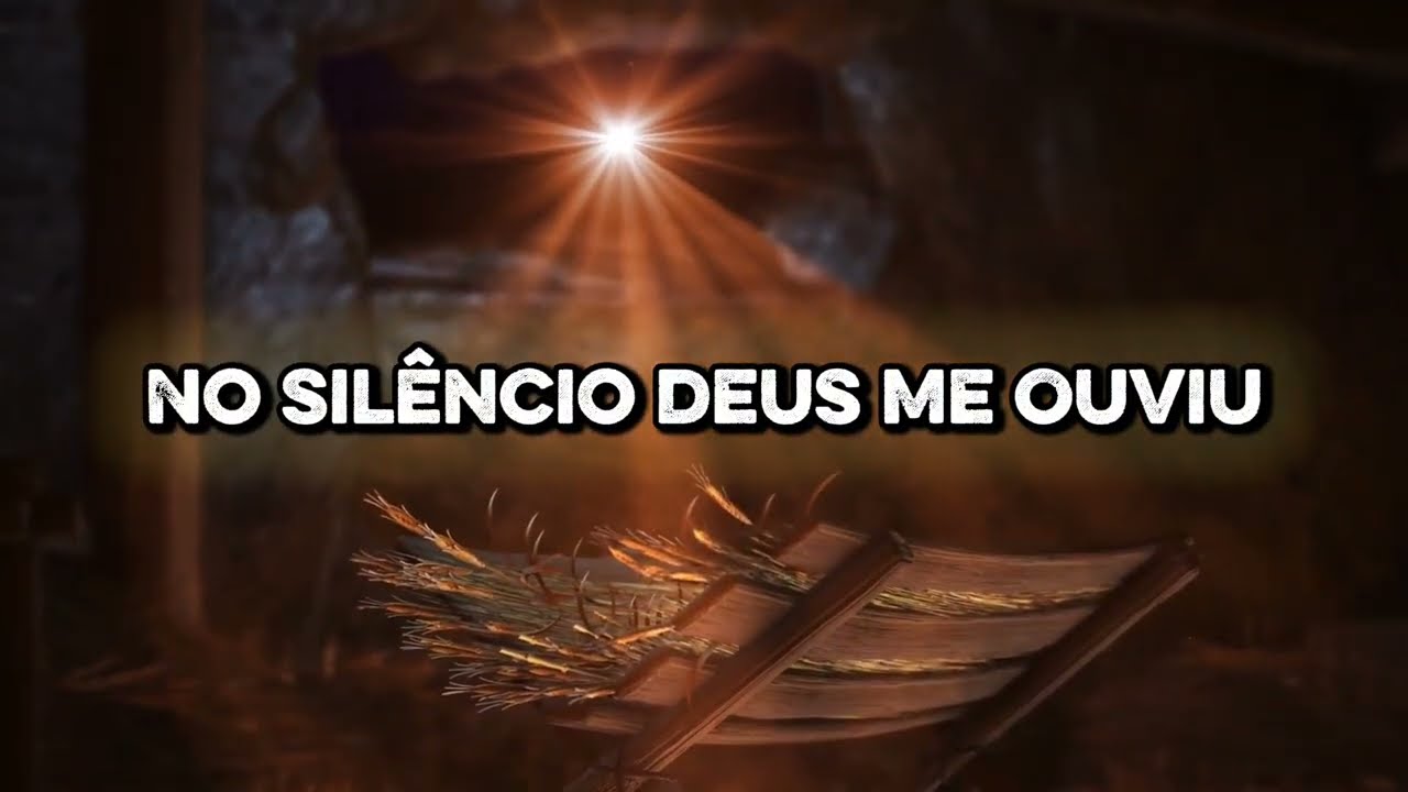 NO SILÊNCIO DEUS ME OUVIU 🎶