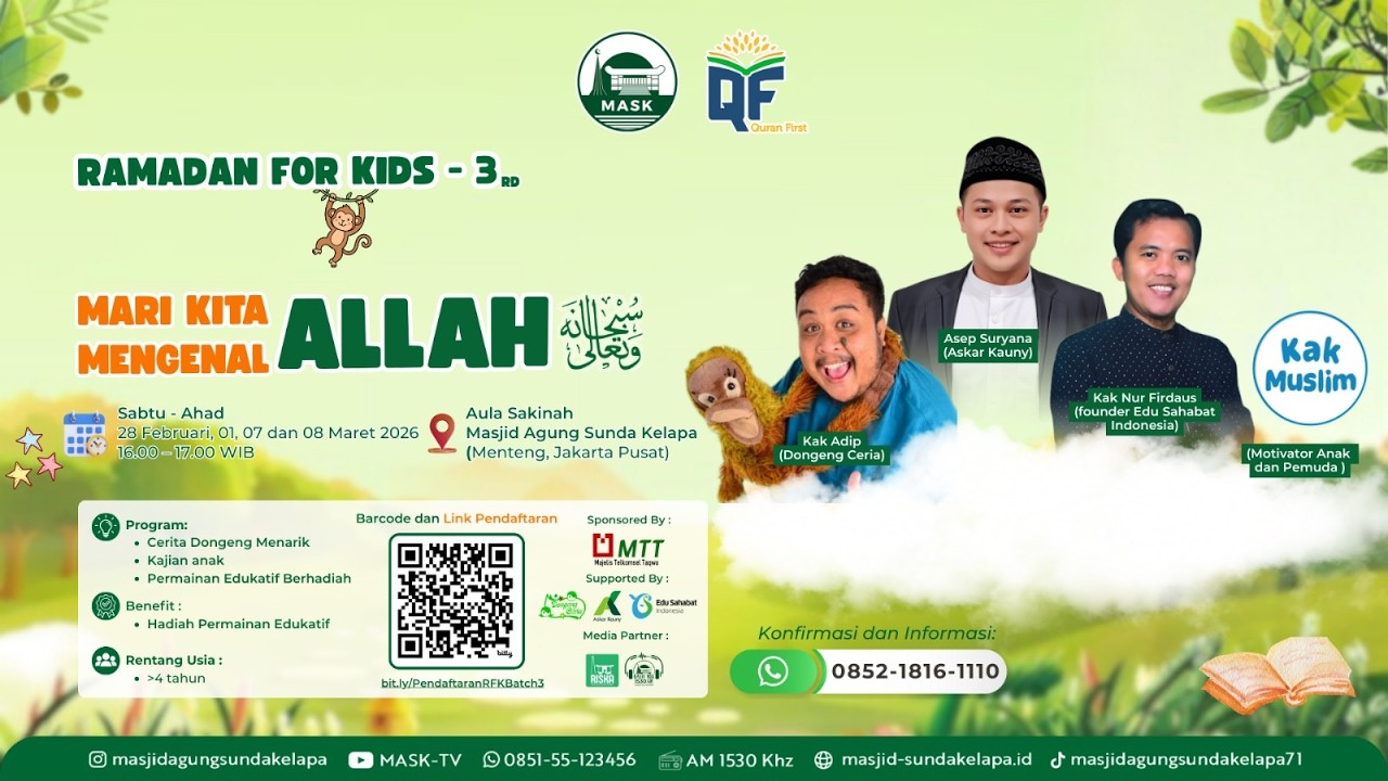 RAMADAN FOR KIDS-3  || 08 Maret  2026]]
