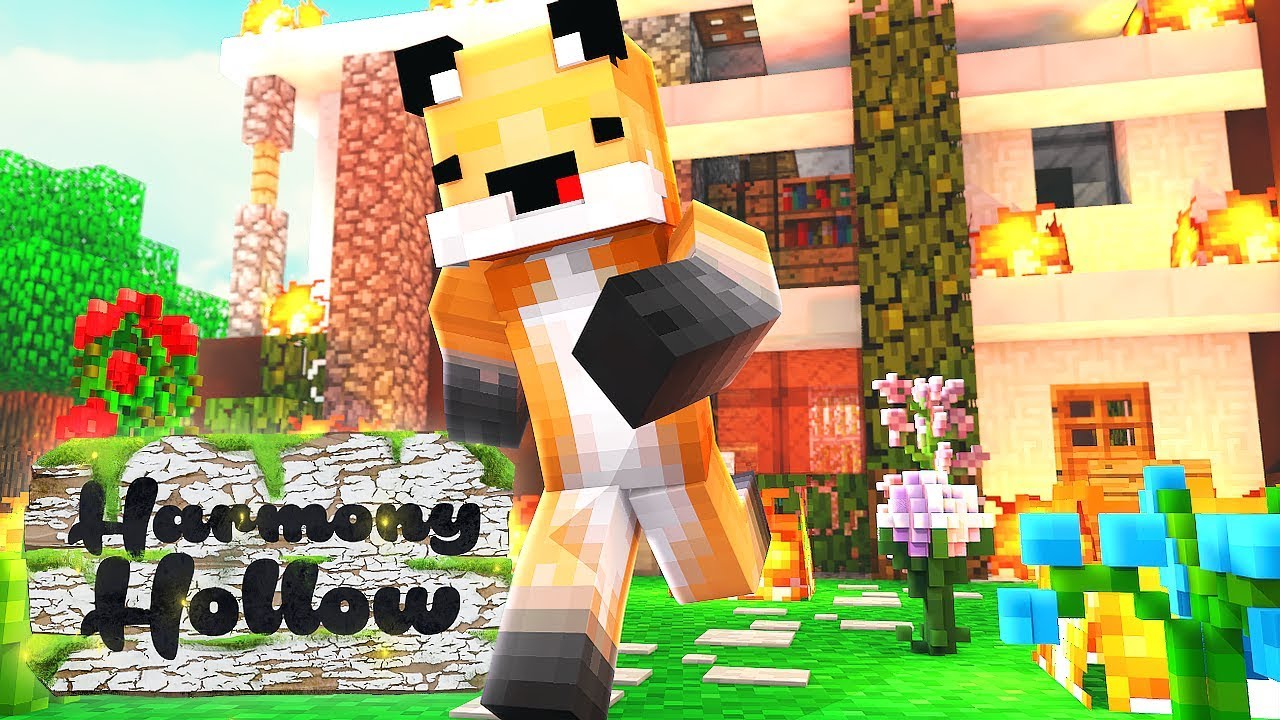OLD HOUSE BLOWN UP, NEW HOUSE TOO CUTE - Minecraft Harmony Hollow S3 EP 47
