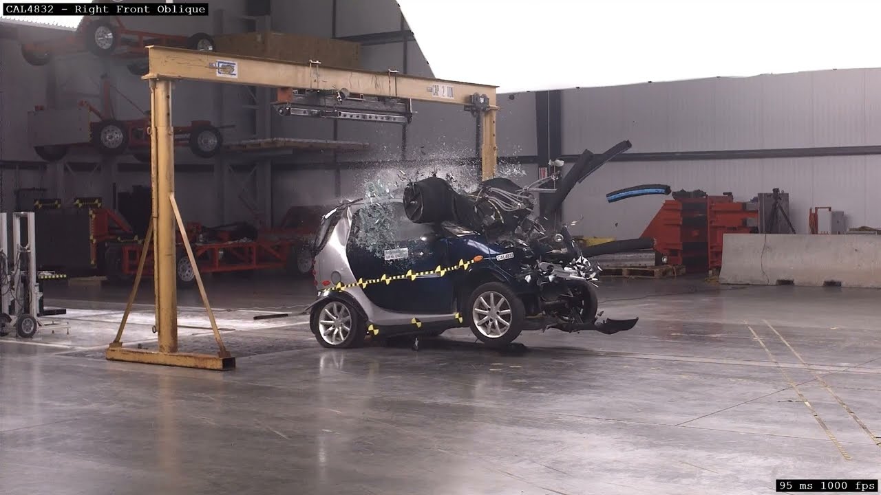 Moose Car Accident Test Unsafe Vehicle Safety Crash Testing