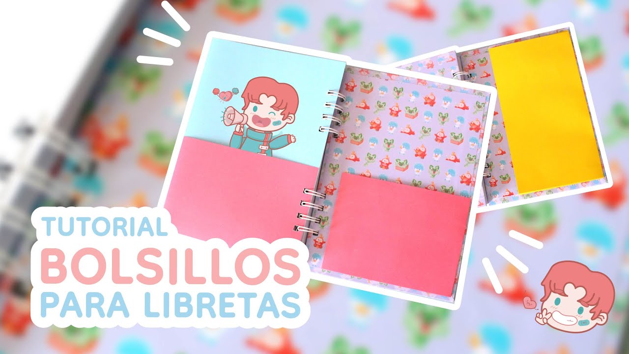 Tutorial - Bolsillos para Libretas / Agendas ☾