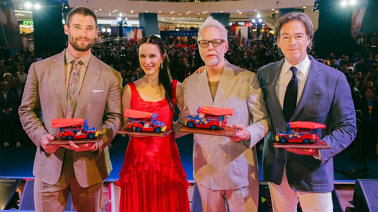 Superman Cast at Manila World Tour Full Panel - James Gunn, David Corenswet and Rachel Brosnahan