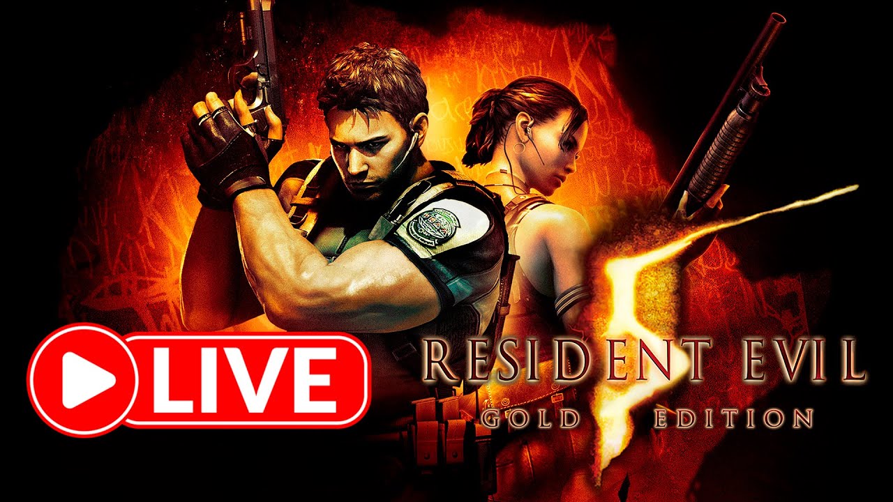 AO VIVO RESIDENT EVIL 5 COMPLETO ATE FINAL #3