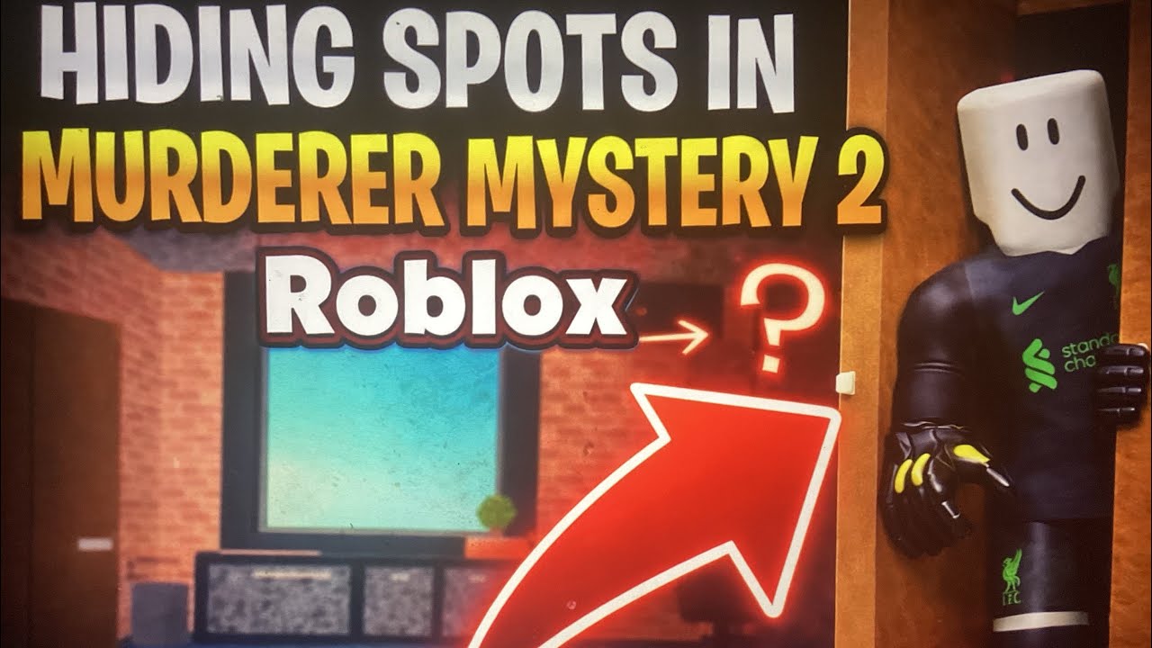 HIDING SPOTS IN MM2 ROBLOX