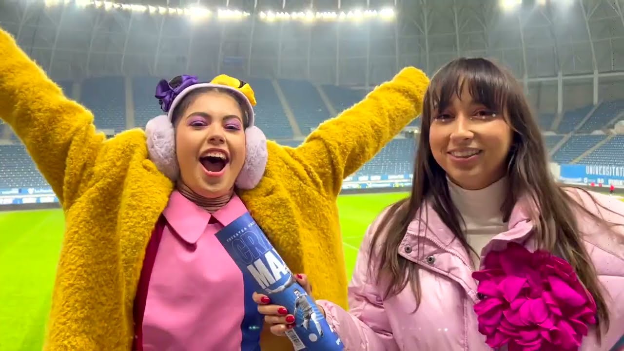 Gașca Zurli pentru prima dată la un meci de fotbal | ZurliVlog