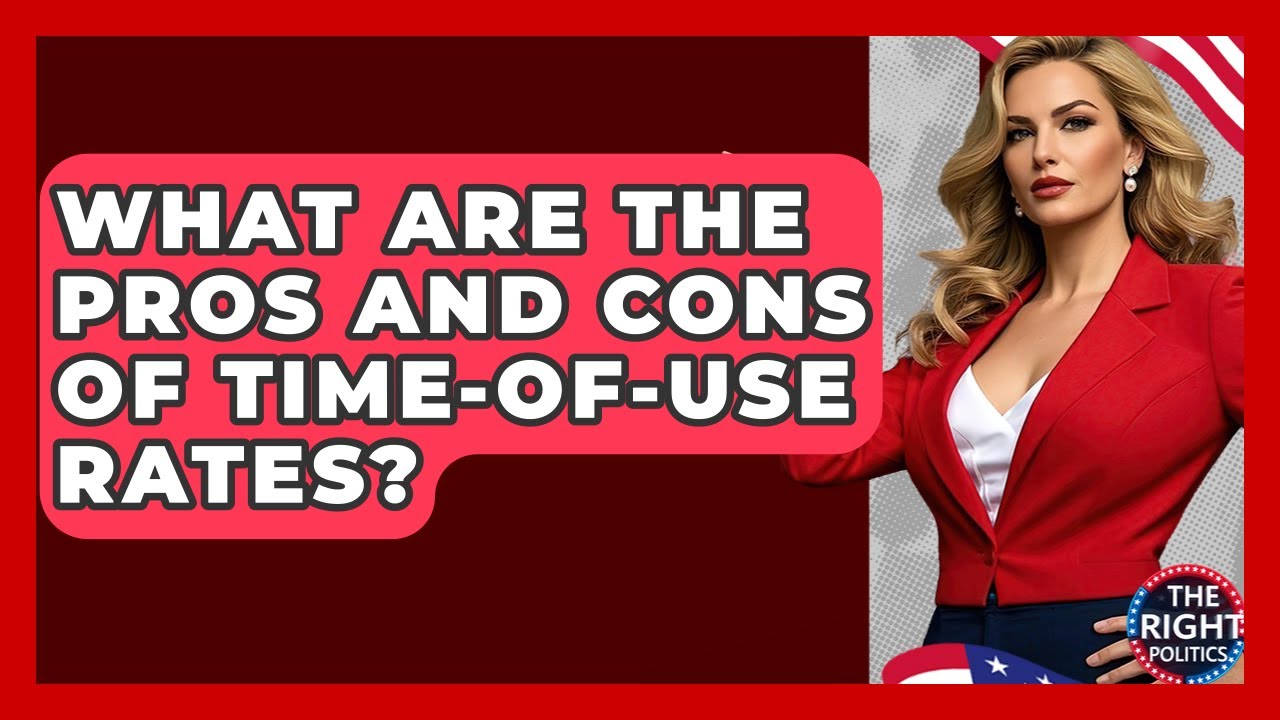 What Are The Pros And Cons Of Time-of-use Rates? - The Right Politics