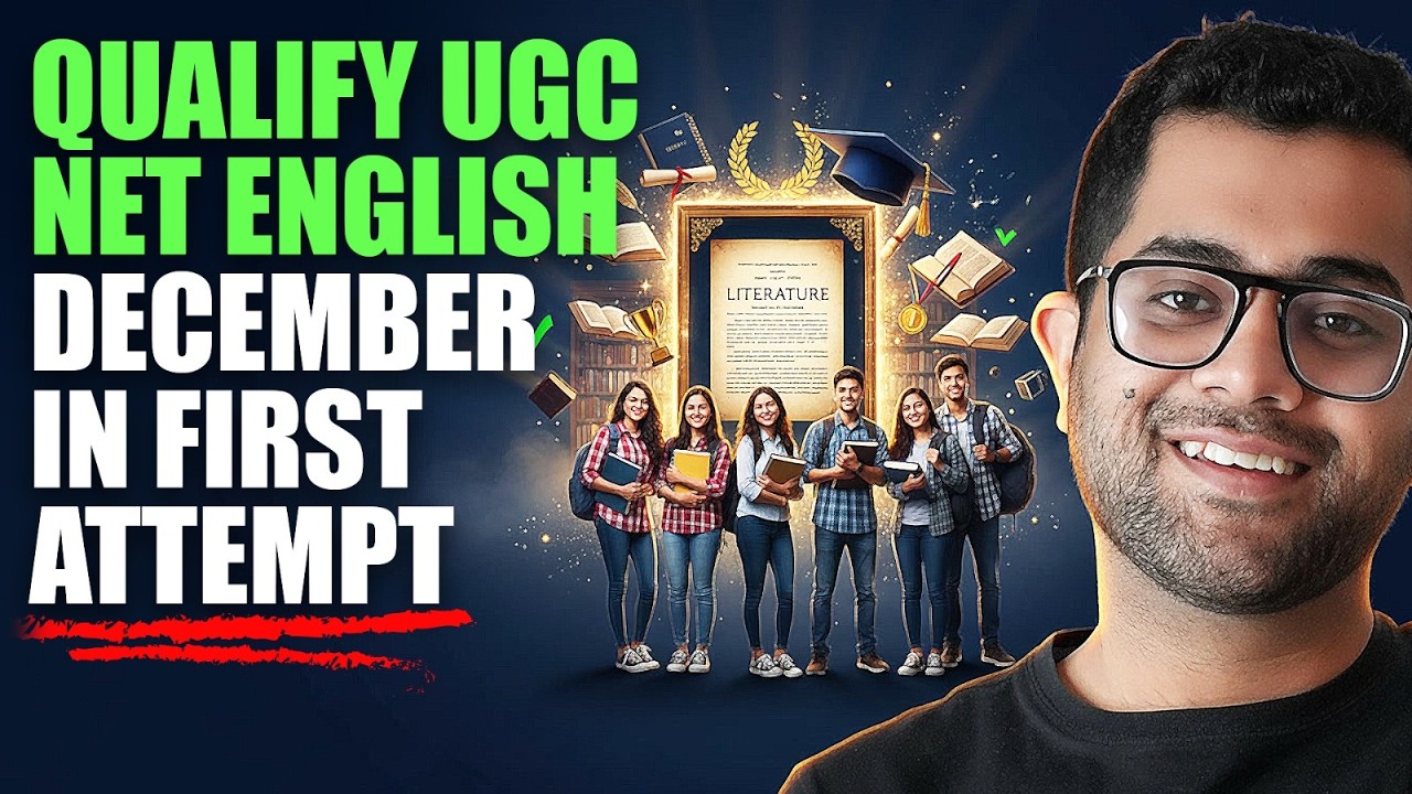 Crack UGC NET English Literature December 2026 in Your FIRST Attempt | Complete Strategy