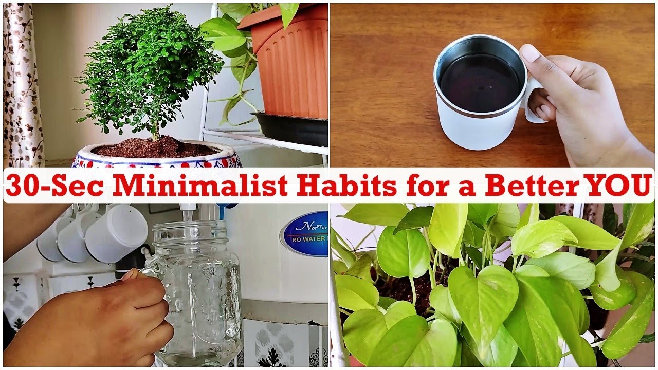16 30-Sec Simple Habits For a Better YOU 💯 | Micro Habits to Reduce Stress & Feel Great