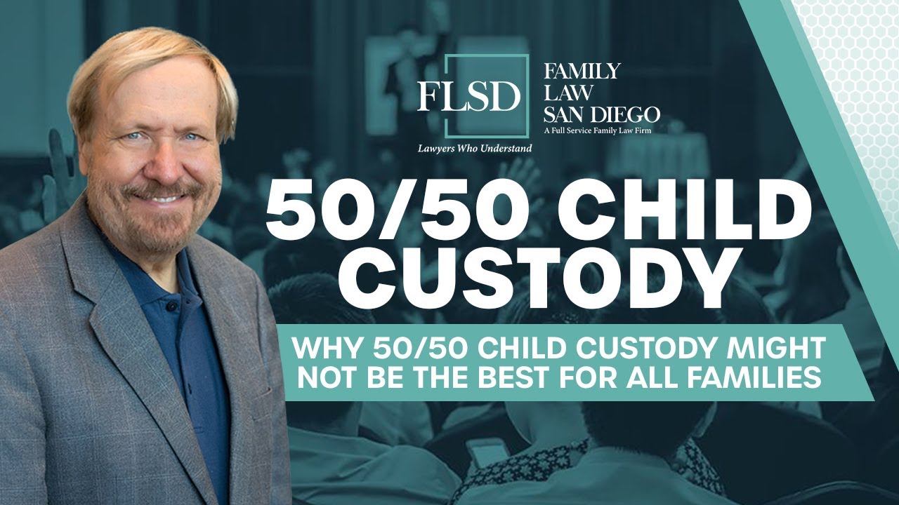 3 Min of CA Family Law- 50/50 child custody