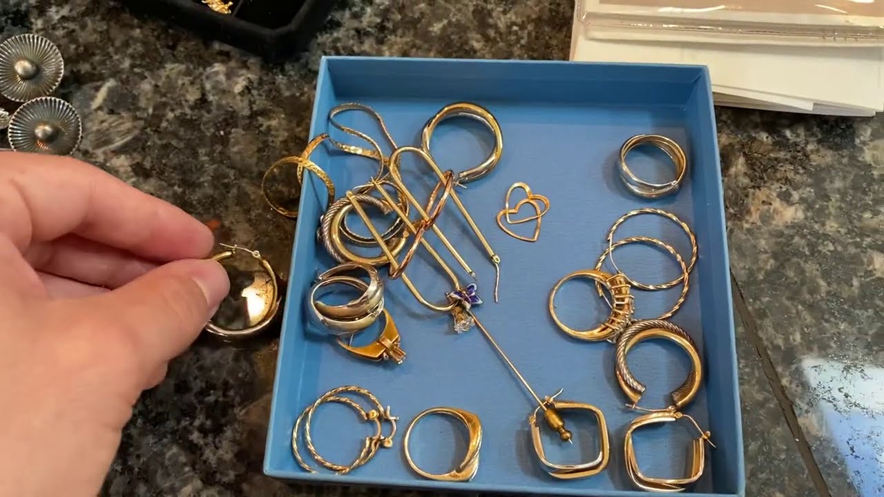 Over 100+ Pieces of Sterling Silver & Gold Jewelry Buys