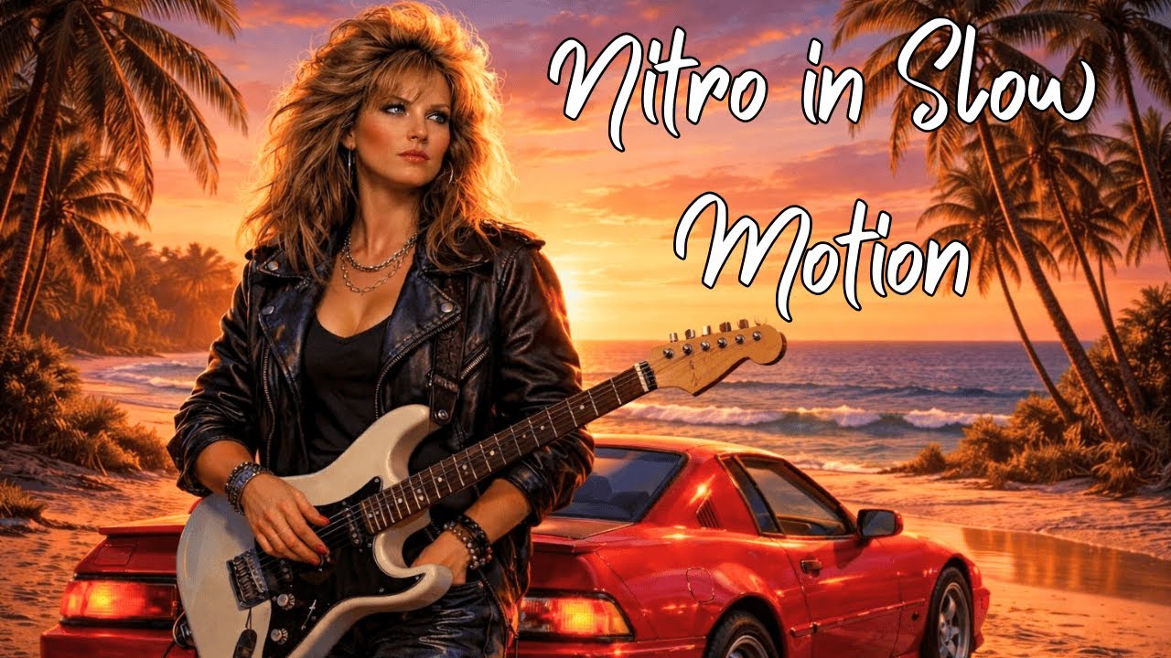 Nitro in Slow Motion — 80s OutRun Music | Emotional Arcade Racing & Night Drive