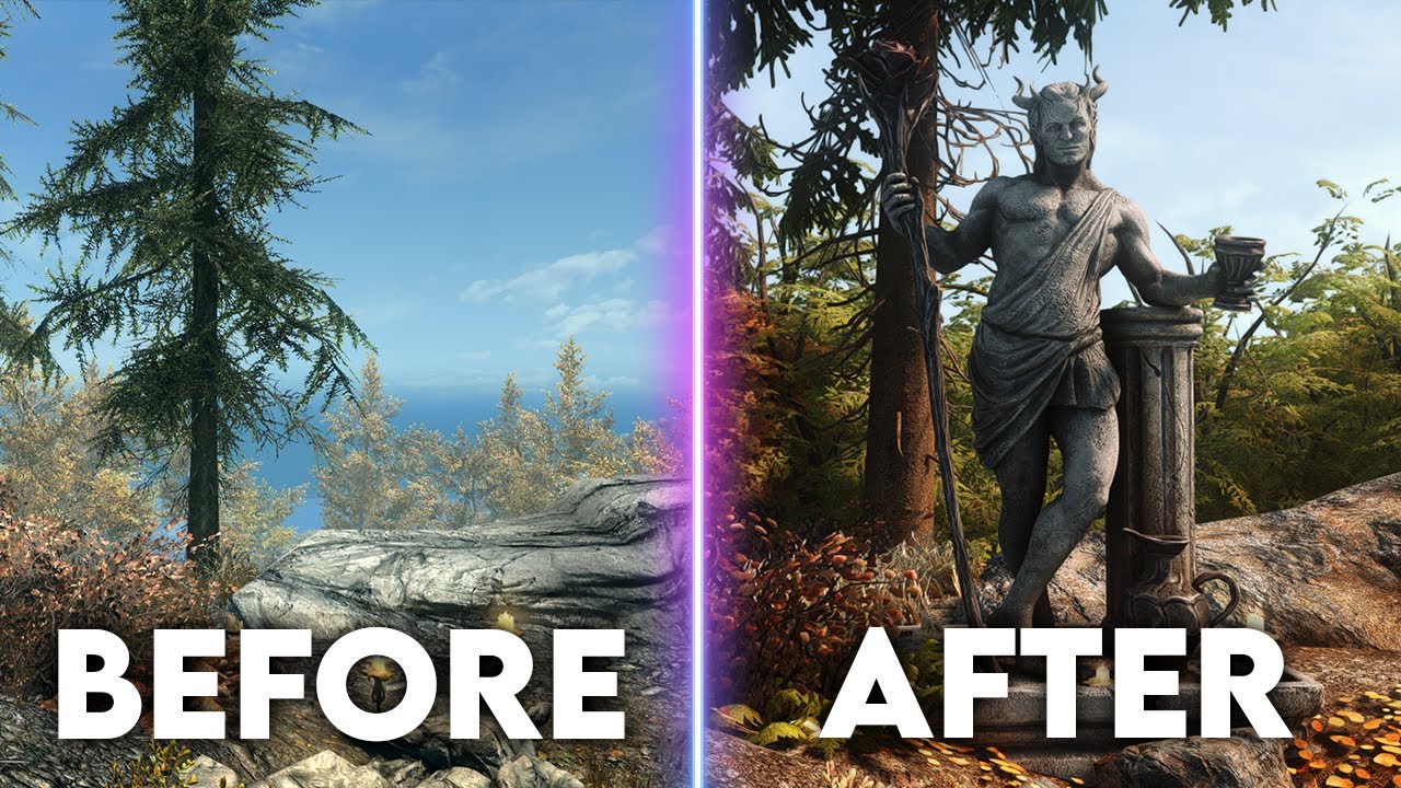 Лучшие графические и атмосферные моды для Skyrim в 2022 году