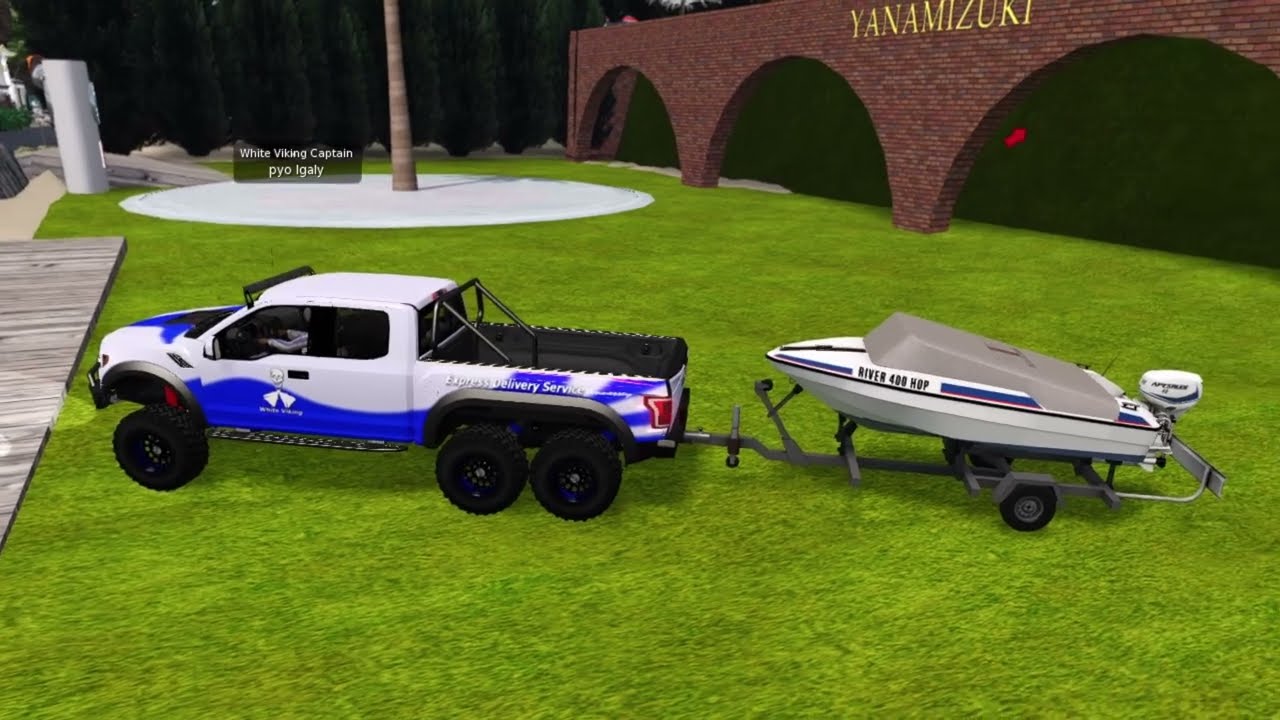 WALT Relinker boat trailer (Secondlife)
