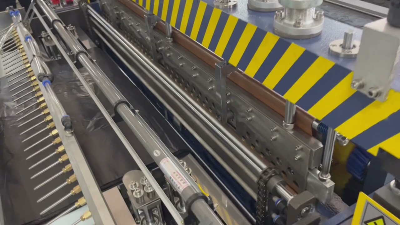 SS-GS 1000/1200 One line Automatic high speed plastic flat bag cutting machine(hot cutting)