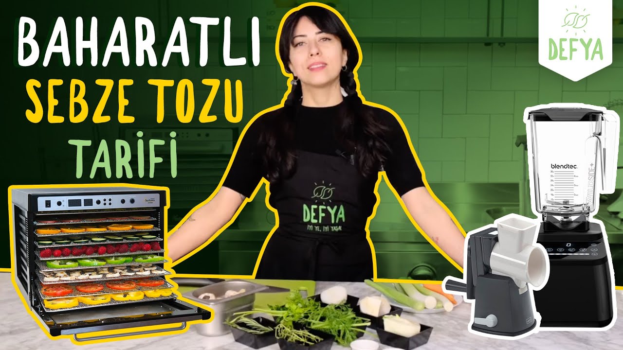 Hızlı ve Pratik Baharatlı Sebze Tozu Nasıl Yapılır?