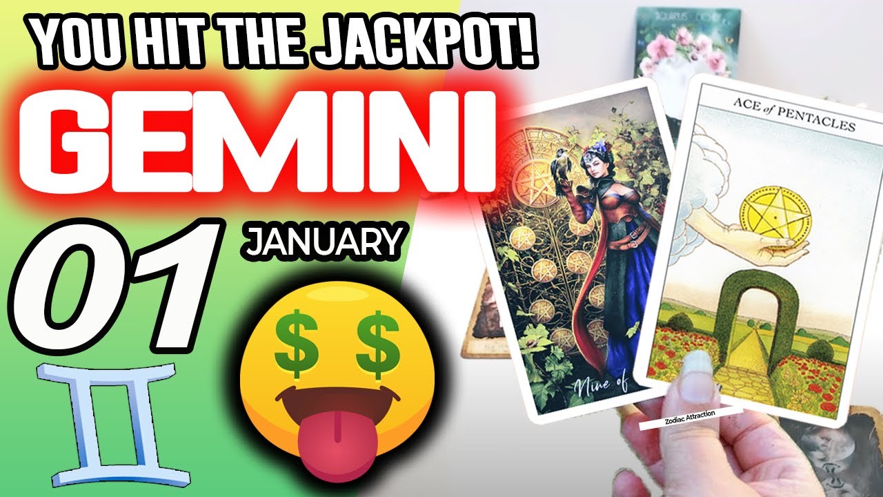 Gemini ♊🤑YOU HIT THE JACKPOT!💲💰 horoscope for today JANUARY 1 2026 ♊ #gemini tarot JANUARY