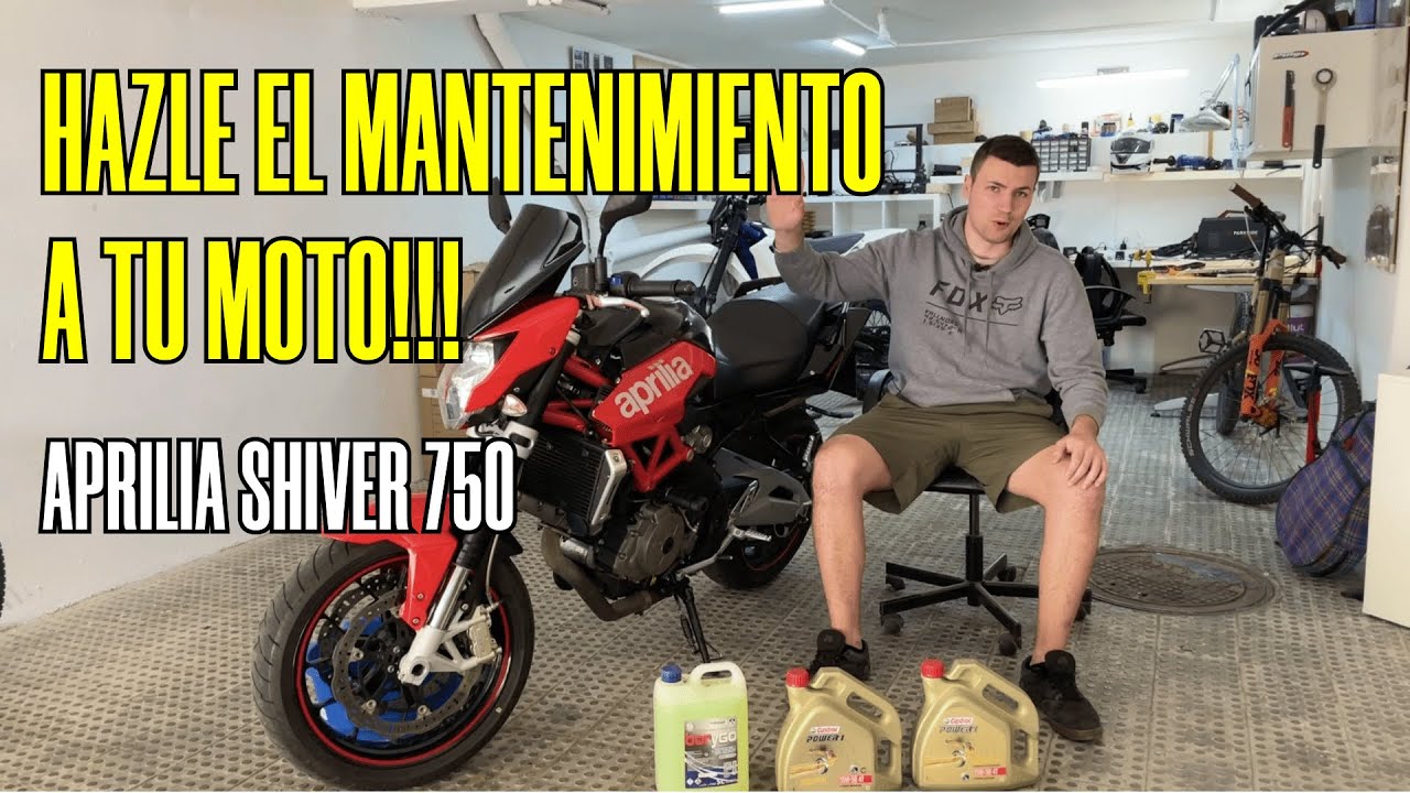 HAZLE EL MANTEMIMIENTO A TU MOTO!!  // APRILIA SHIVER 750