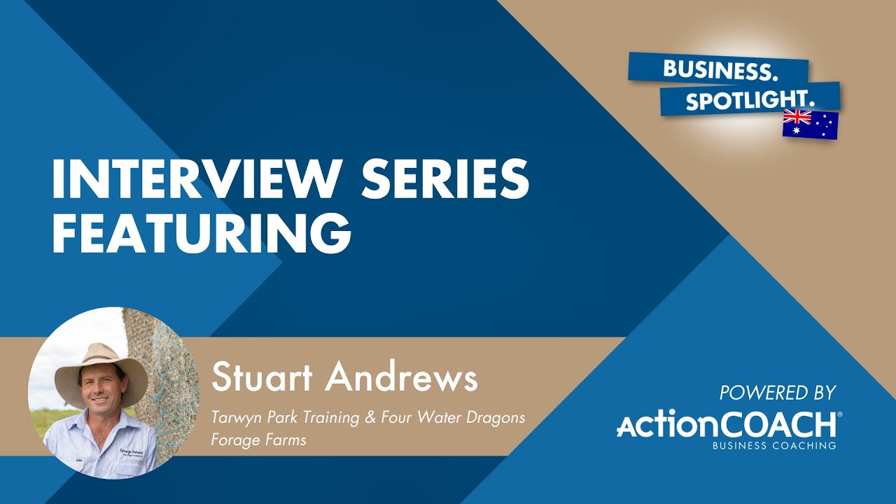 Spotlight Interview with Stuart Andrews from Tarwyn Park Training & Four Water Dragons - Mark Blume