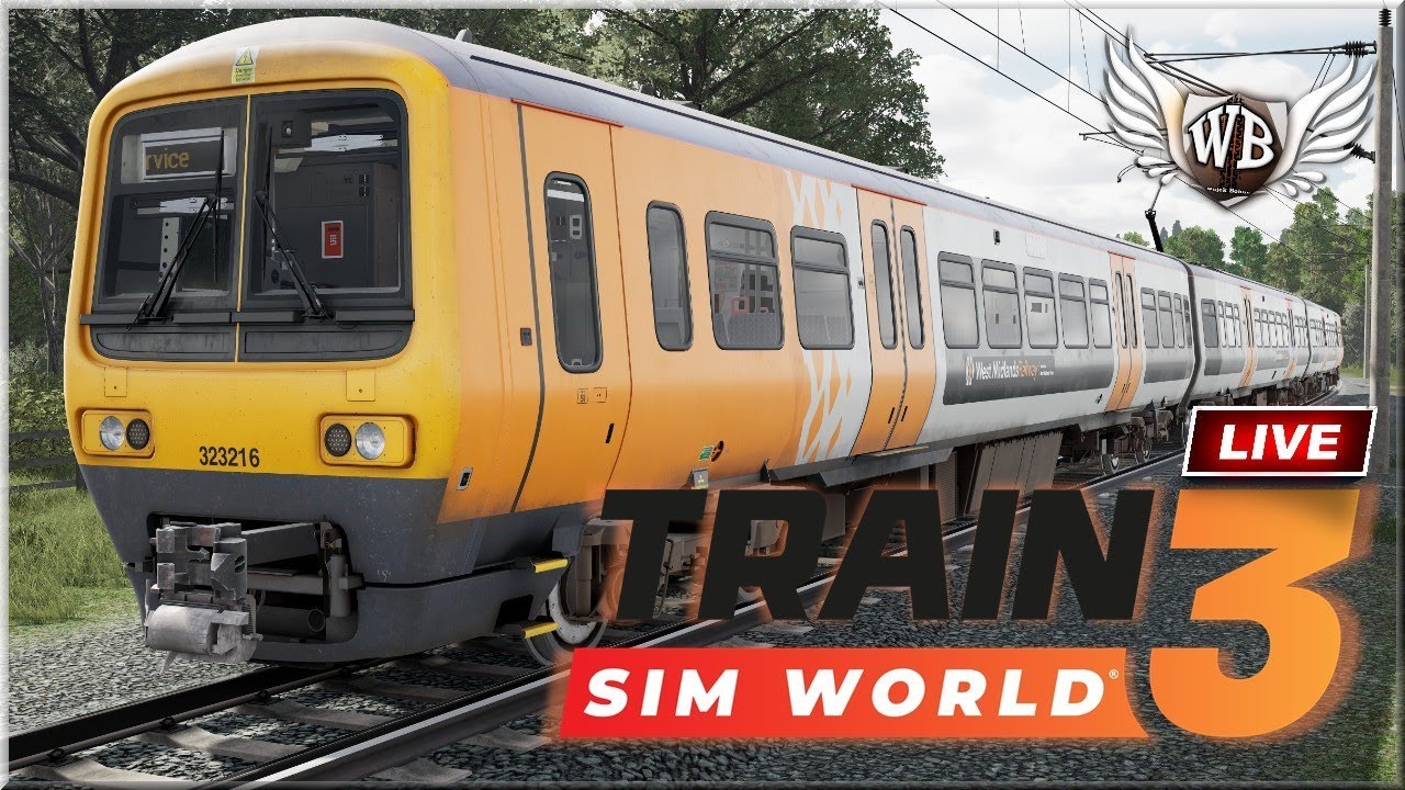 LIVE | Train Sim World 3 | Birmingham Cross-City | Czekoladowy pociąg