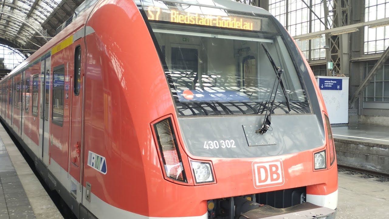 FÜHRERSTANDSMITFAHRT S-Bahn RM | S7 Frankfurt(M)Hbf - Riedstadt-Goddelau | 2te Klassesicht | BR430.3