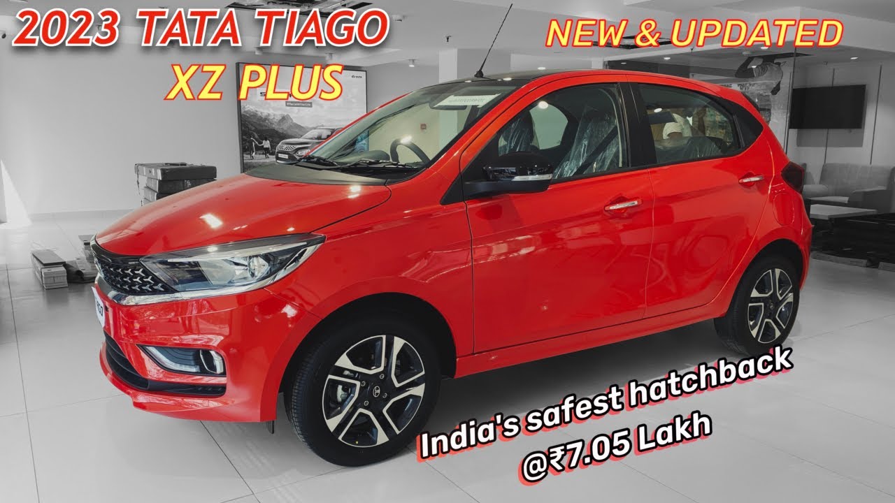 Tata Tiago XZ Plus 2023 🔥 | @₹7.05 Lakh, brilliant build quality and space 😍 |