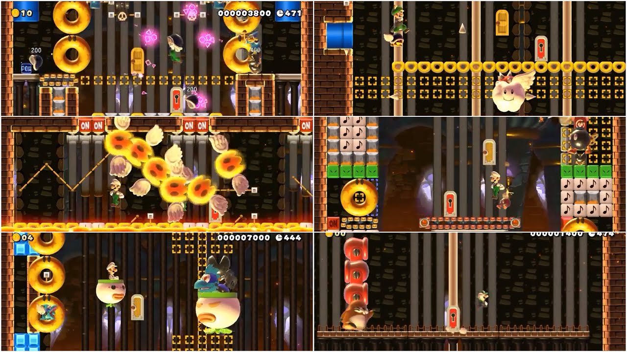Super Mario Maker 2 Level Showcase: Custom Boss Rush