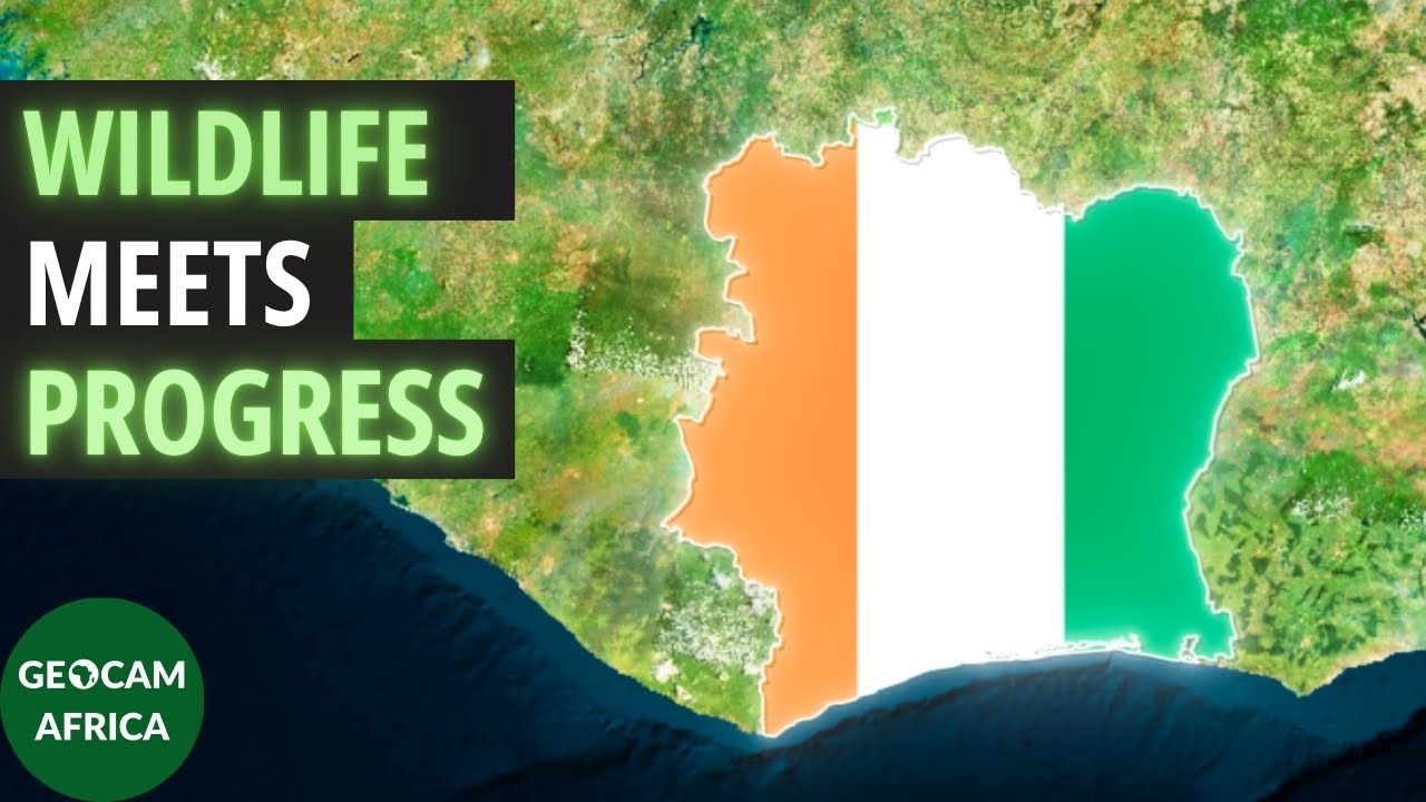 The Geography of C&ocirc;te d'Ivoire (Ivory Coast) in under 5 minutes