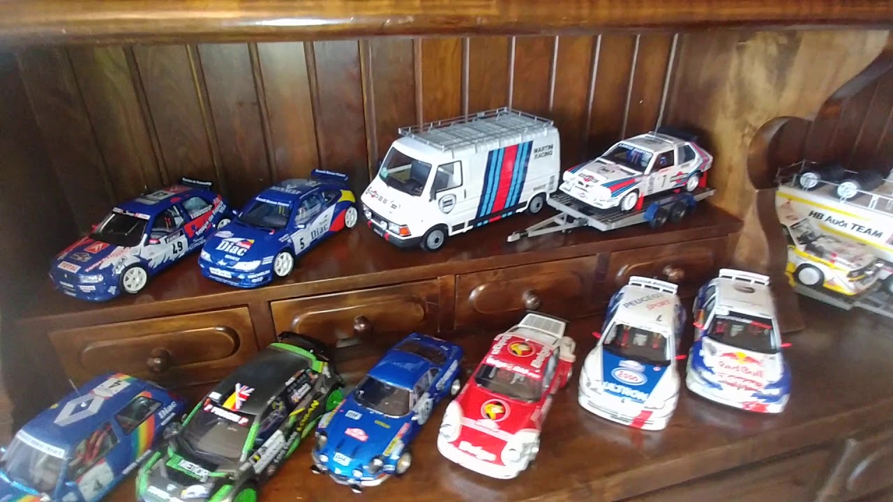 Ma collection rallye 1/ 18 et 1/ 43