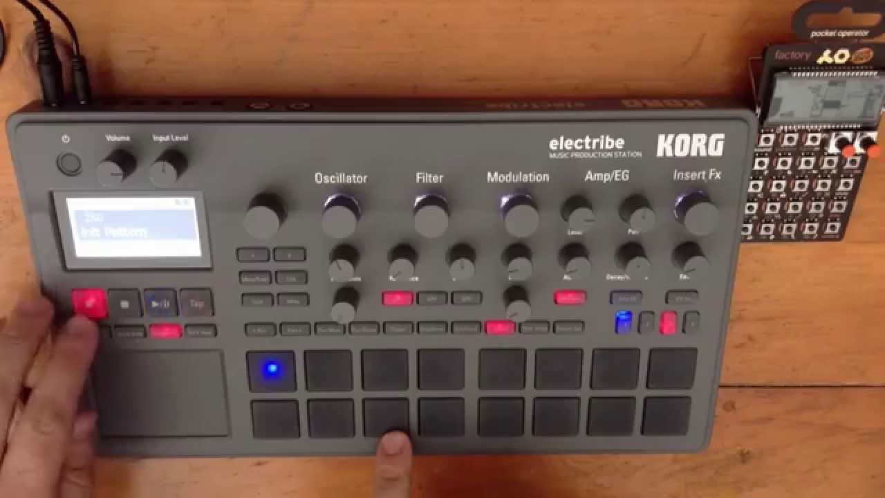Electribe 2 Drone Demonstration (no gaps or clicks)