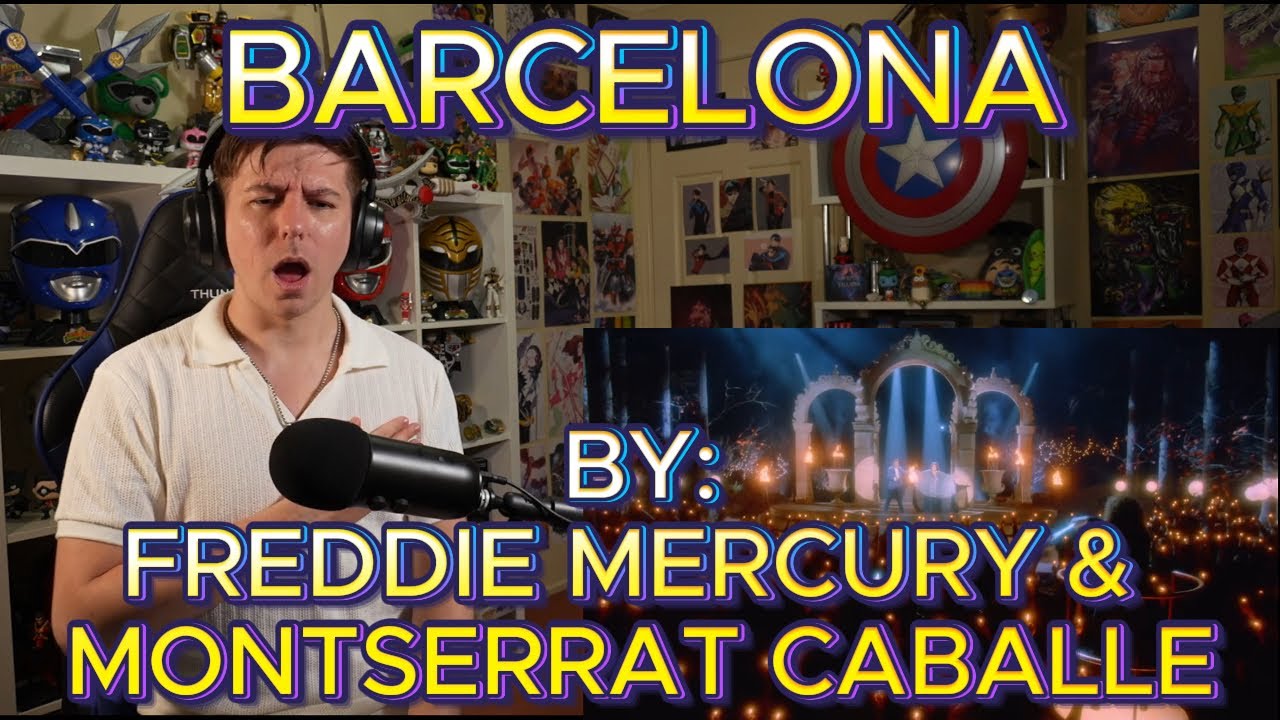 A DIFFERENT LEVEL OF SKILL!!!!!!! Blind reaction to Freddie Mercury & Montserrat Caballé - Barcelona