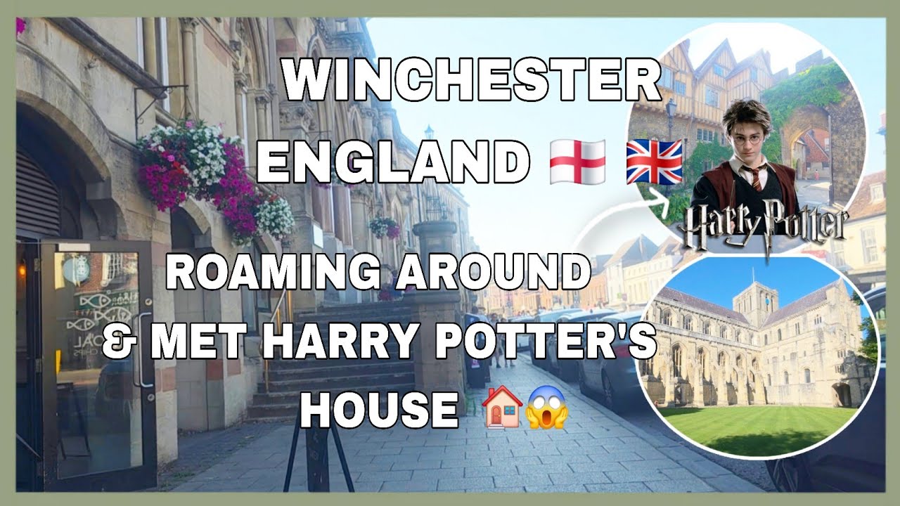 ROAMING AROUND WINCHESTER ENGLAND & CAME ACROSS  HARRY POTTER'S 🏠 || PINAY SA IRELAND