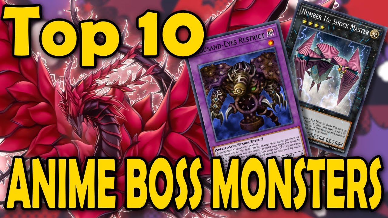Top 10 Anime Boss Monsters in YGO