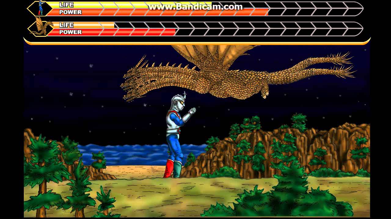Zone Fighter Vs. King Ghidorah 1991   - Godzilla Daikaiju Battle Royale