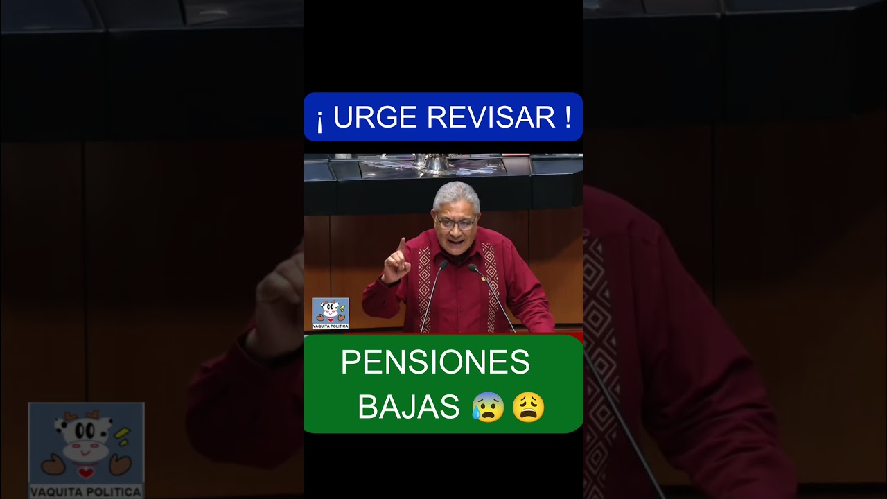 URGE REVISAR 😰 PENSIONES BAJAS #pensionados #pensionimss  #pensionissste