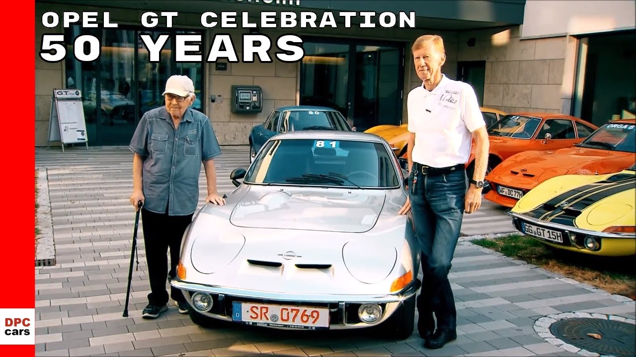 50 Years Opel GT Celebration in Hockenheim