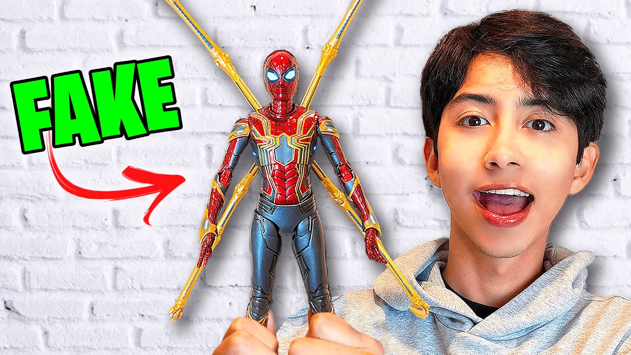 ¡COMPRE UN JUGUETE DE SPIDER-MAN FALSO! - IVANSPIDEY
