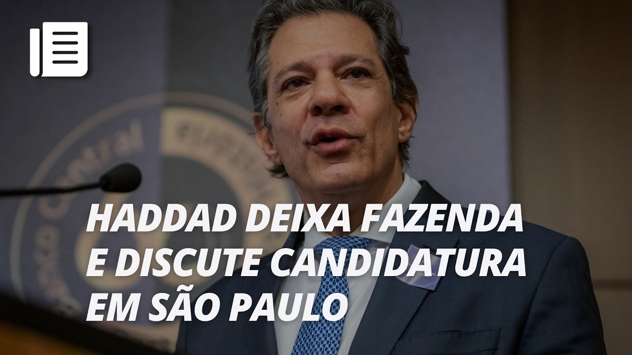 Haddad confirma saída do governo e mantém indefinição sobre 2026