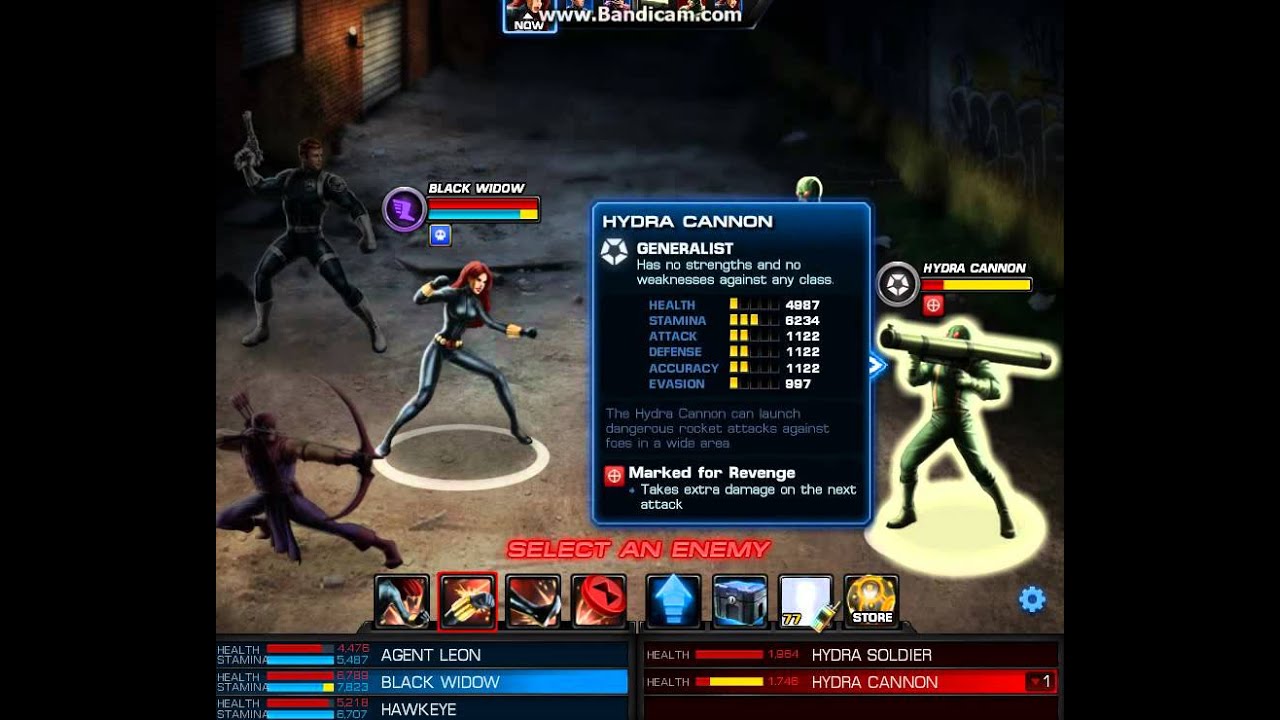 Hydra's Tail - Marvel Avengers Alliance