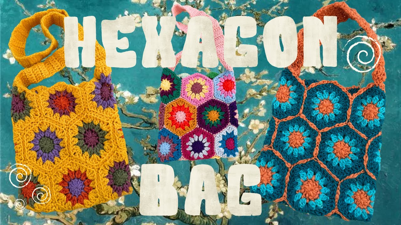 Crochet Tutorial | Hexagon Bag