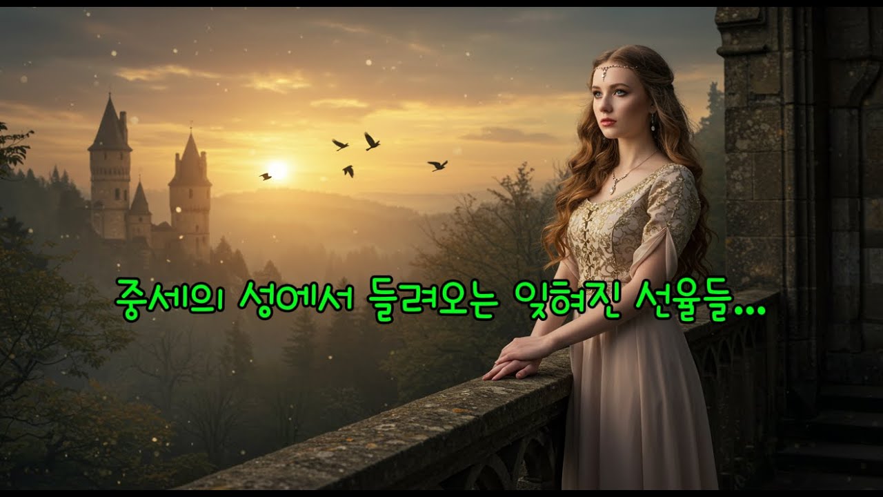 [중세 감성 음악 모음] 서정적이고 감미로운 슬픈 선율 | 힐링 배경음악 | Medieval Music Compilation for Emotional Relaxation