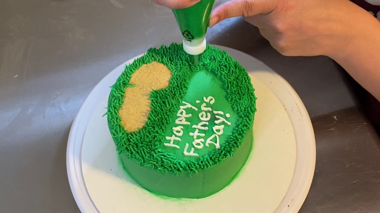 father’s day golf cake