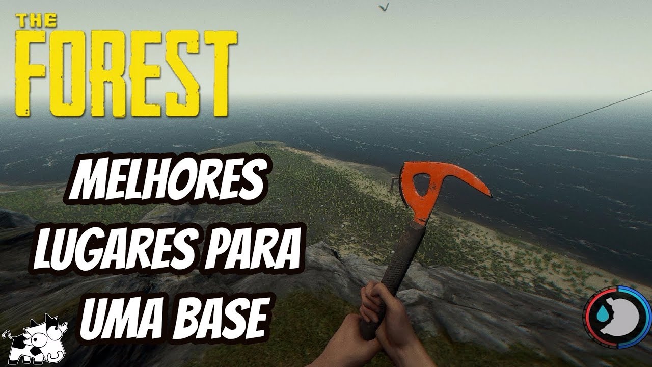 THE FOREST -  Melhores Lugares para uma Base [PC]