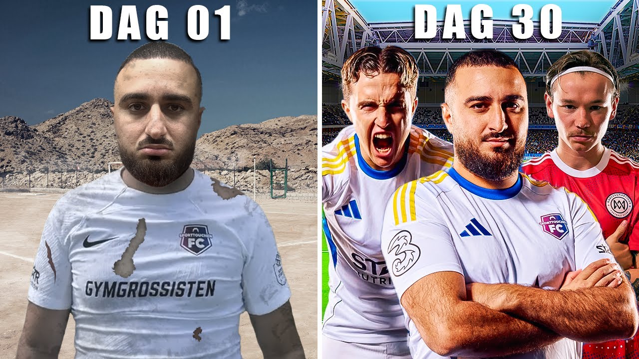 JAG BLEV FOTBOLLSPROFFS PÅ 30 DAGAR!?