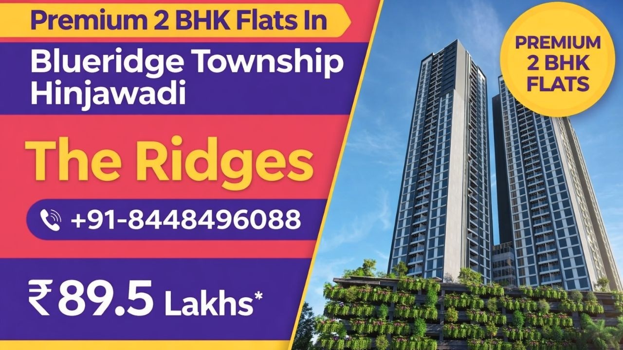Двухкомнатные квартиры в жилом комплексе The Ridges | ☎ +91-8448496088 | Квартиры в жилом комплек...