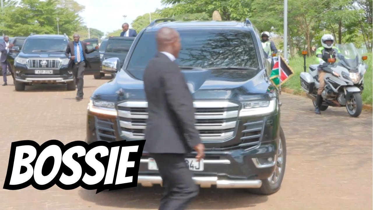 See how DP Kindiki arrived at Kasarani Sports Complex for KMTC graduation ceremony!!