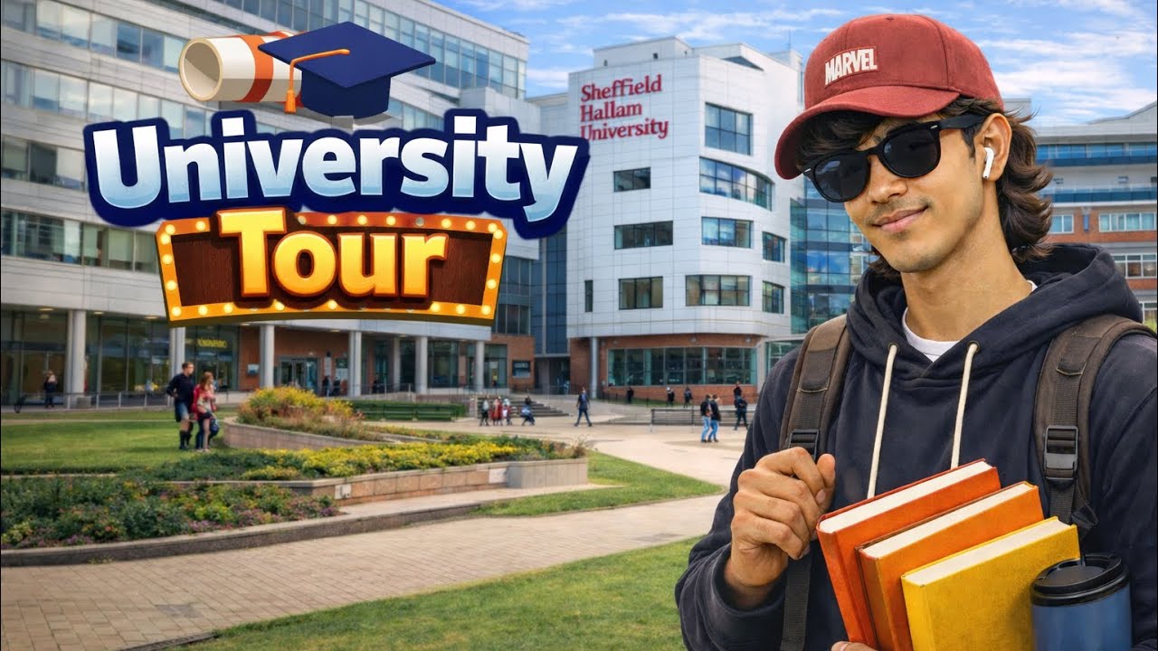 🇬🇧 UK University Tour in Tamil🇮🇳 | UK Life|  @sheffieldhallamuni  | @university.living 