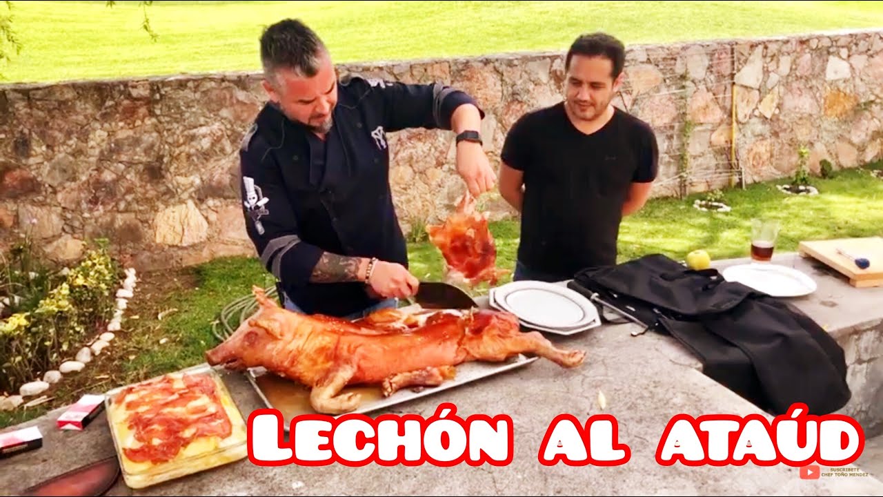 El Mejor Lechon al Ataud del Universo y Papas al Gratin a le Toñe