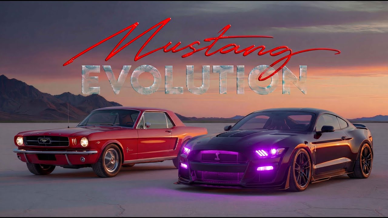 Ford Mustang Car Evolution 1964–2030 | The American Muscle Cars