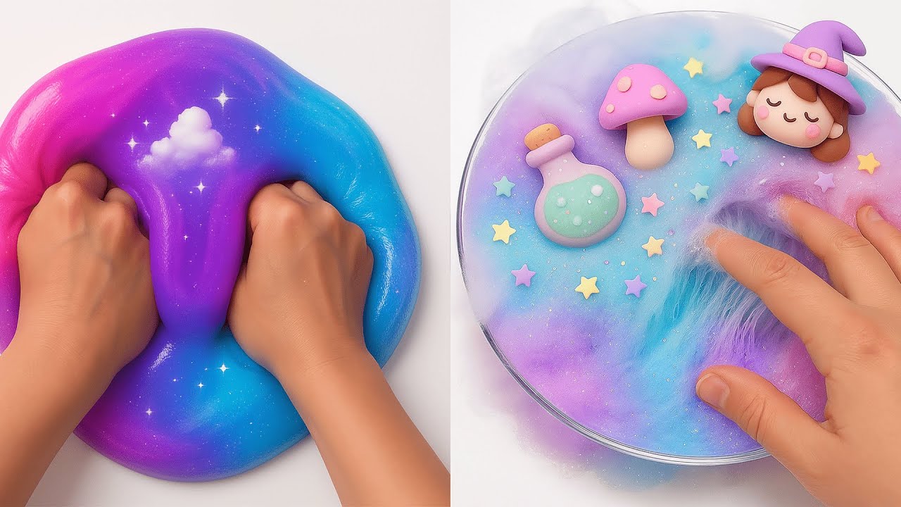 24 Hour of Relaxing Slime ASMR – Soft Textures, Subtle Triggers #708